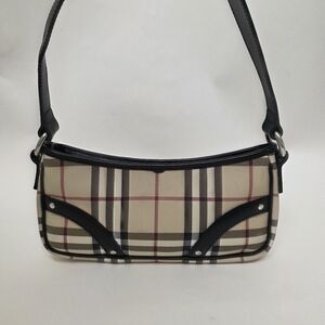 Burberry Plaid Shoulder Bag